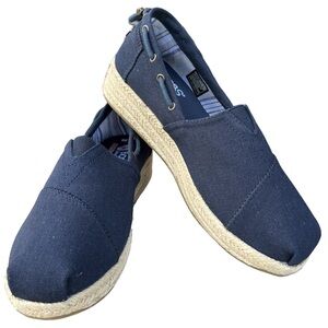 NWOT BOBS by Skechers Memory Foam Yacht Wedge Heel